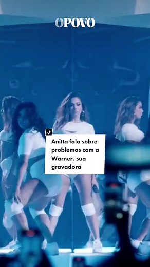 Anitta fala sobre problemas com Warner, sua gravadora #anitta #warner #warnermusic #cantora #tiktoknotícias