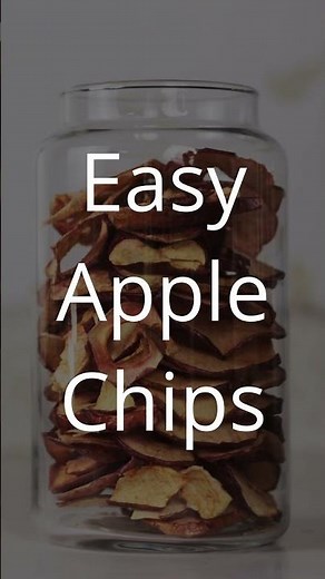 Easy Apple Chips | Dehydrated Apples Recipe