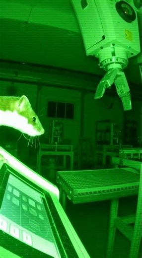 “Clamp Arm Moving? A Weasel Hit the Panel!”