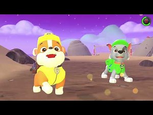 Paw Patrol Mighty Pups Save Adventure Bay - Skye & Zuma Rescue Mission