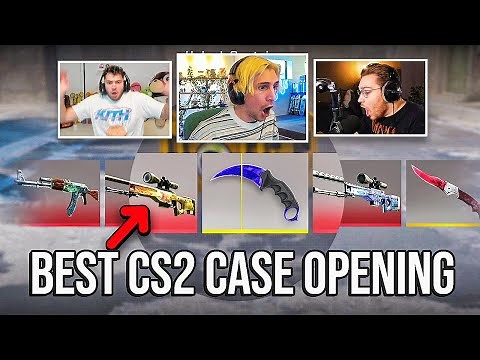 STREAMERS AND PLAYERS BEST CS2 CASE OPENINGS