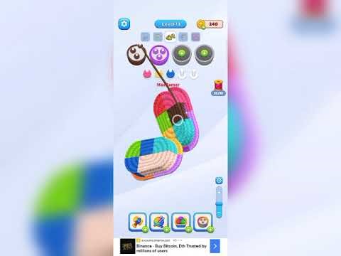 Thread color escape level 13 gameplay walkthrough solution