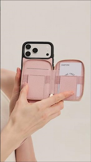 Best Minimalist iPhone 17 Pro Max Case 💼 | Detachable Card Slots & Wide Strap