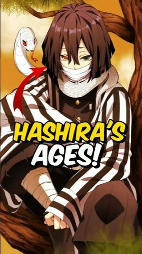 All Hashira Ages in Demon Slayer (You’ll Be Shocked!) 🔥 | Kimetsu no Yaiba Facts