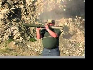 Firing The 66mm LAWS Rocket Launcher