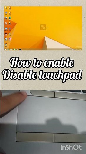 How to enable/disable touchpad in windows 8.1 hp laptop #operatingsystem #windows #tech