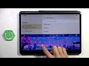 HONOR Pad V9 – How to Change Keyboard Language