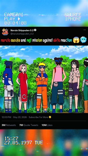 naruto sasuke and neji mission against obito reaction #kushina #minato #boruto #hinata #naruto
