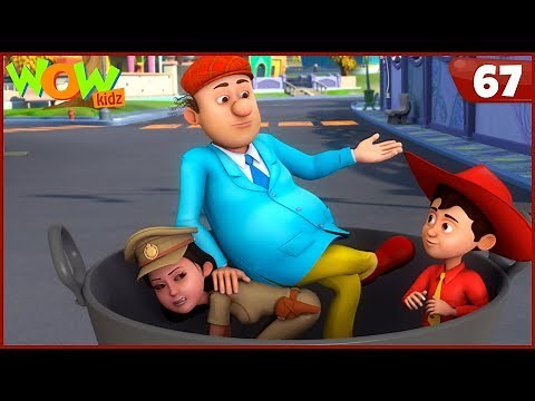 New Cartoon Show | Chacha Bhatija | Wow Kidz | Hindi Cartoons For Kids | Machine Attack