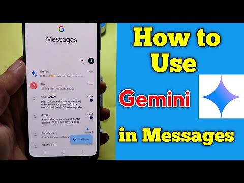 How to Use Gemini in Google Messages App