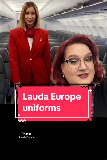 Lauda Europe Cabin Crew Uniform Review