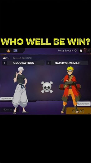 👁️ Limitless Power VS Nine Tails 🔥 | Gojo Satoru VS Naruto Uzumaki ☠️ | Free Fire