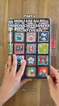 How I use my Hobonichi Techo cousin planner!#hobonichi #hobonichitecho #hobonichicousin #plannergirl