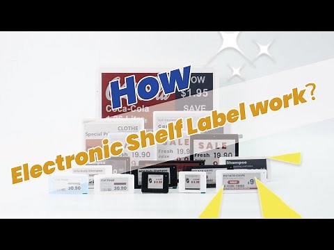 How Does The Electronic Shelf Label System Work In Smart Retail?
