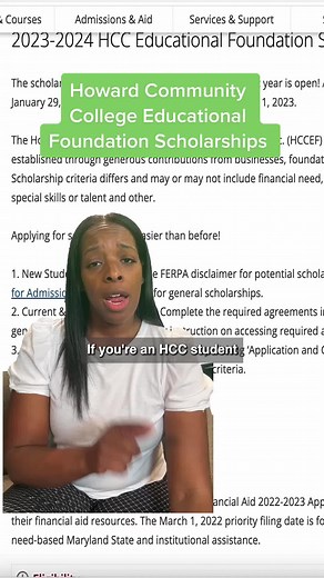 Applications are open for HCC Educational Foundation Scholarships! Continuing and prospective students should apply online by May 1 for best consideration. #communitycollege #communitycollegestudent #collegescholarship