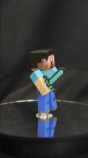 I made a Diamond Sword the Minecraft with 3D Pen | 3D펜으로 마인크래프트 다이아몬드 검 만들기 #3dpen #3d펜 #minecraft