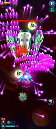 Galaxy Attack: Alien Shooting Boss 38 Metrorust No Revive Walkthrough By Apache Gamers