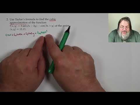 Practice 2-B problems for Calculus 3 (Fall 2025) -- Taylor polynomials and friends