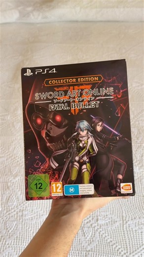 Sword Art Fatal Bullet Collector Edition Ps4 #swordartonline #gaming #videogames #gameplay