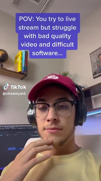 When you are tired of streaming with complicated software… #streamyard #livevideo #livestreaming #software #multistream #podcasting #recording #webinars