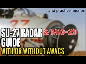 Mig-29 & flanker radar guide explained - DCS World tutorial for IRST