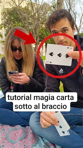 under-arm card magic tutorial