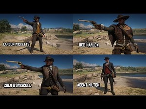 5 Legendary Characters Outfit for Arthur | Red Dead Redemption 2
