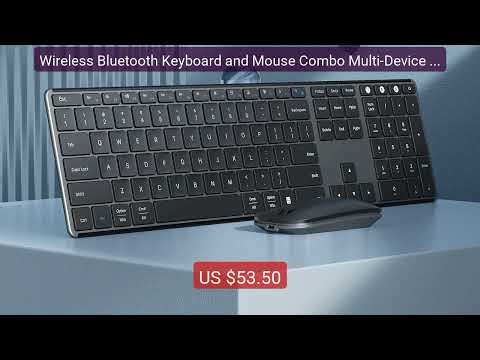 Wireless Bluetooth Keyboard and Mouse Combo Multi-Device Rechargea... — Best Deal 2026 | Shop Now!