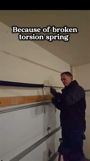 Broken Torsion Spring Can Trigger a Chain Reaction Of Damage