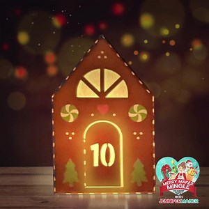 1.8K views · 148 reactions | If you anticipate emptying a few bottles of wine through the holiday season, have I got the Merry Maker Mingle door for you!  We've etched glass before, but today we're turning those bottles into year-round decor. Come mingle at noon before we get to making at 7pm! | JenniferMaker.com | Facebook