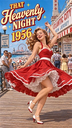 That Heavenly Night 🎡❤️ | Atlantic City 1956 — Rock & Roll, Golden Oldies & Summer Memories 🎸🌊
