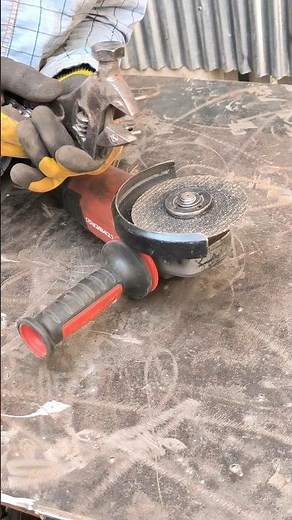 homemade metal cutter using grinder #homemadetools #metalcutter #tools