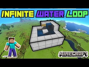 How to make Infinite Water loop afk spot in Minecraft | Minecraft #minecraft #angryadmy