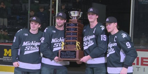Michigan State defeats Michigan Tech to win the Great Lakes Invitational