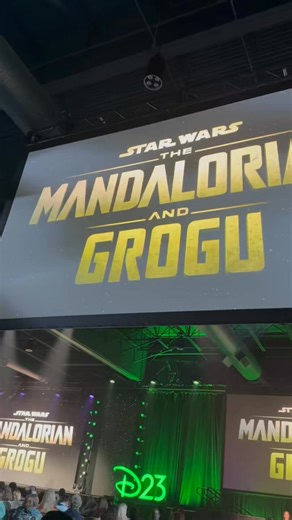 The Mandalorian and Grogu. May 2026. #D23 #starwars #WorldofWalt | World Of Walt