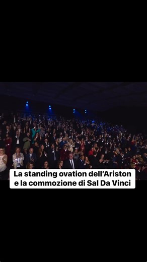 La standing ovation dell’Ariston e la commozione di Sal Da Vinci #farwest Video Raiplay | Salvo Sottile