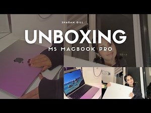 Unboxing the M5 MacBook Pro 14″ Silver | 1TB SSD