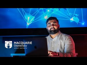 Studying a Bachelor of Security Studies and Bachelor of Information Technology at Macquarie