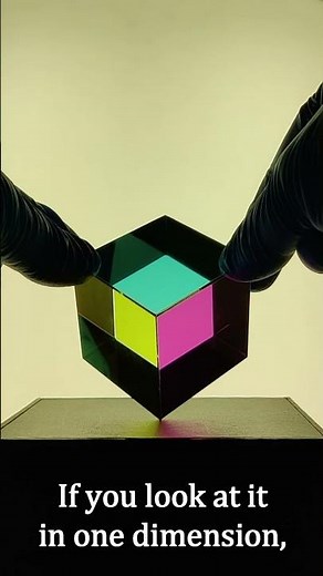 CMY Cube (Cyan, Magenta, Yellow) #science #cube #color