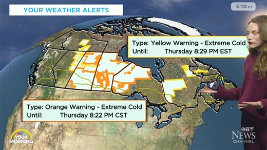 Extreme cold alert: Parts of Canada sees significant temperature drop