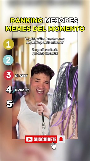 RANKING MEJORES MEMES #humor #memes #ranked #shorts