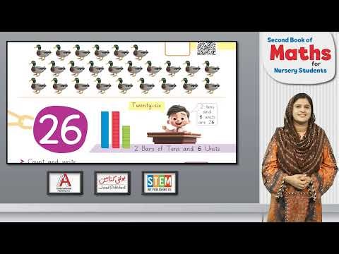 "Teaching Numbers 25 and 26 | Nursery Math Lesson Plan for Teachers"
