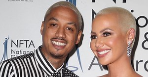 Amber Rose Says Her Baby Looks Like His Dad in 3-D Ultrasound