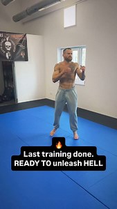 🔥 Last training done 🔥 Oktagon 72 -> Ready to unleash the HELL. No mercy. No breaks. #Unstoppable #kinclarmy #readyforhell #butyou | Patrik Kincl