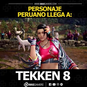 709K views · 30K reactions | Hoy en el Evolution Championship Series presentaron a un nuevo personaje para #Tekken8, ella es Azucena que viene de Perú, si, ella se convierte en el primer personaje peruano para un videojuego de peleas. #Evo2023 | MasGamers | Facebook
