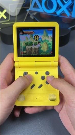 POWKIDDY V90 Mini Flip Game Console!#unboxing #gift #retrogaming#Wholesale#POWKIDDYV90