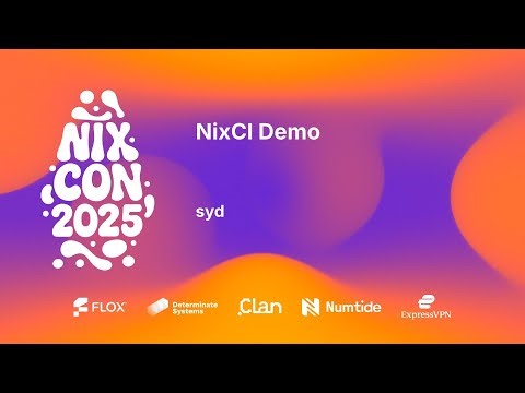 NixCon 2025 - NixCI Demo