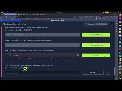 Monitoring AWS Services TryHackMe WalkThrough