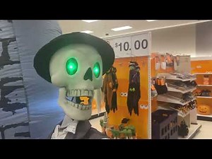 Target 2022 Halloween guitar playing skeleton animatronic