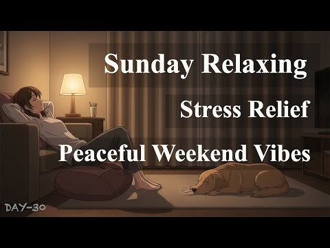 Sunday Relaxing 🌤️ | Calm Music, Stress Relief & Peaceful Weekend Vibes | Lofi Relaxing | Lofi Chill